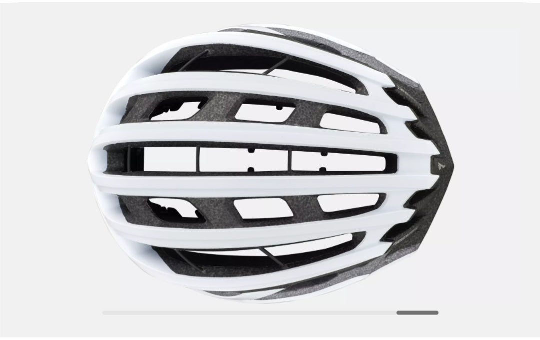 S-WORKS. Prevail II Vent - Matte Gloss White/Chrome