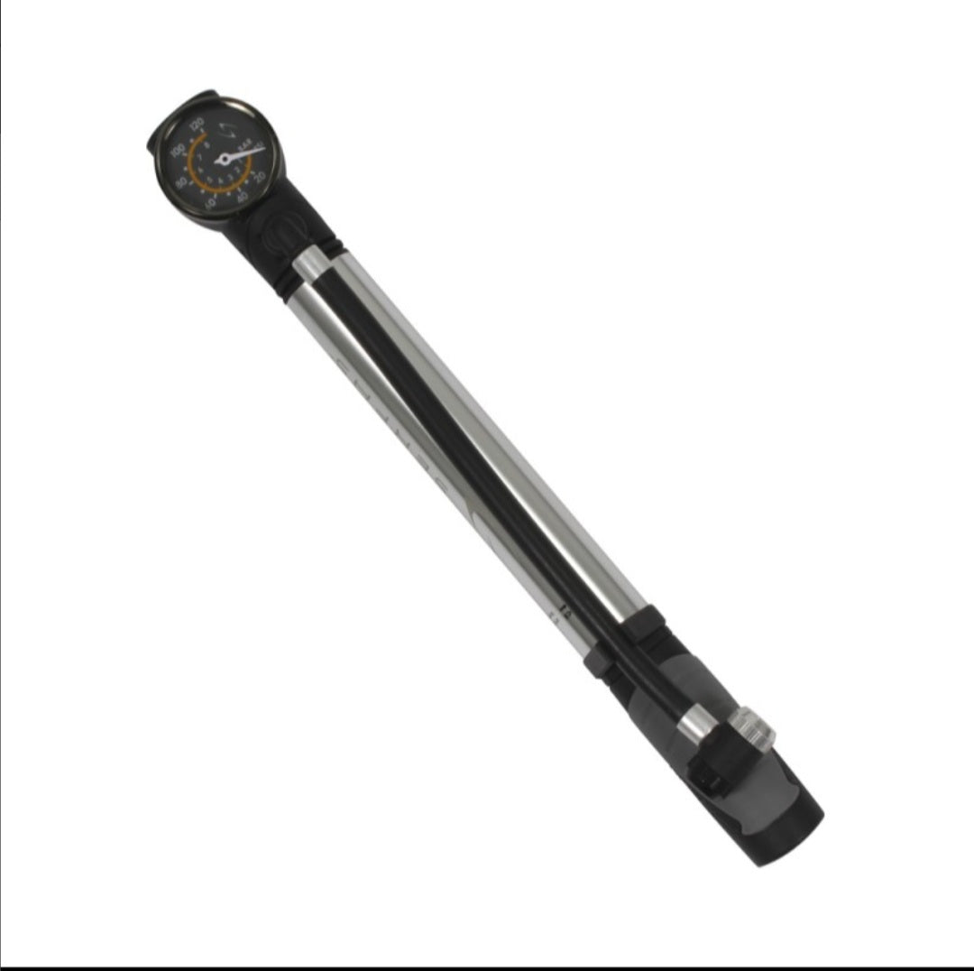 SERFAS, Mini floor pump w/gauge